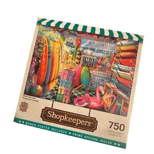 Master Pieces Shopkeeper Surf shop 750 puzzle